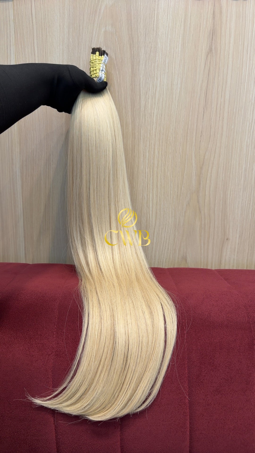 Cabelo Loiro Descolorido Claro 75cm 191g Brasileiro do Sul