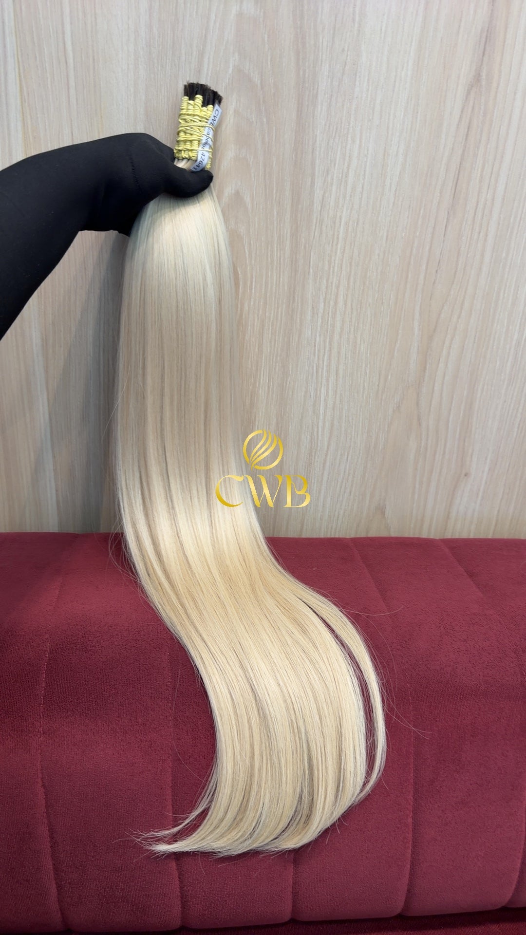 Cabelo Loiro Descolorido Claro 75cm 191g Brasileiro do Sul
