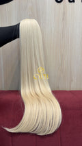 Cabelo Loiro Descolorido Claro 75cm 191g Brasileiro do Sul