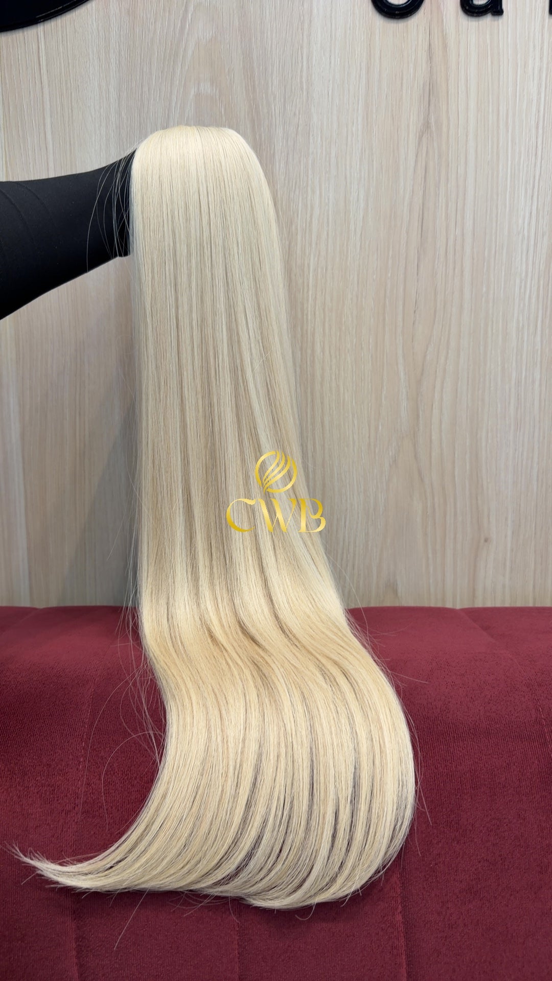 Cabelo Loiro Descolorido Claro 75cm 191g Brasileiro do Sul