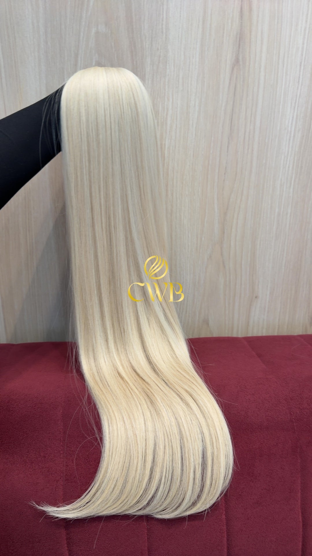 Cabelo Loiro Descolorido Claro 75cm 191g Brasileiro do Sul