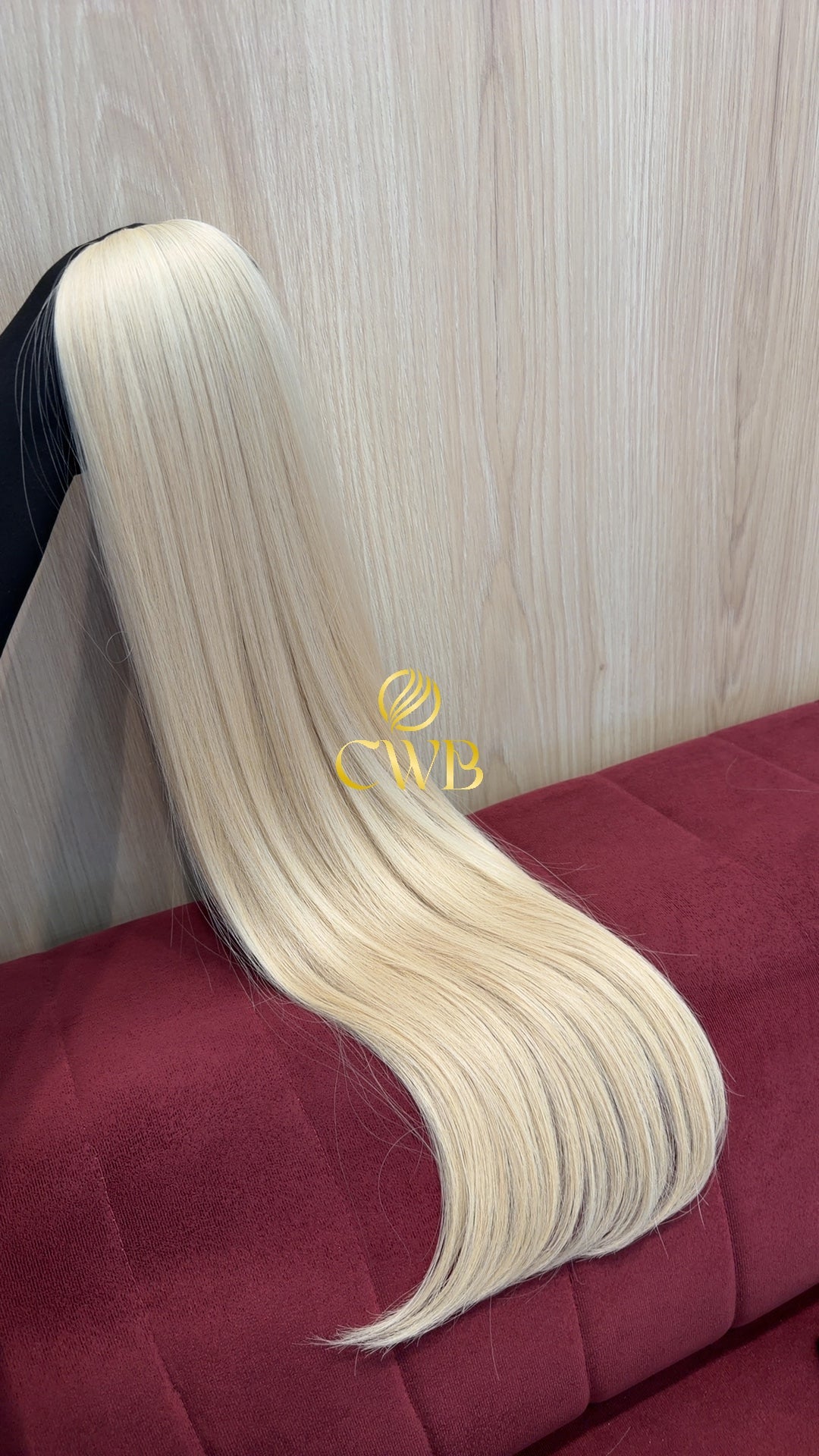 Cabelo Loiro Descolorido Claro 75cm 191g Brasileiro do Sul