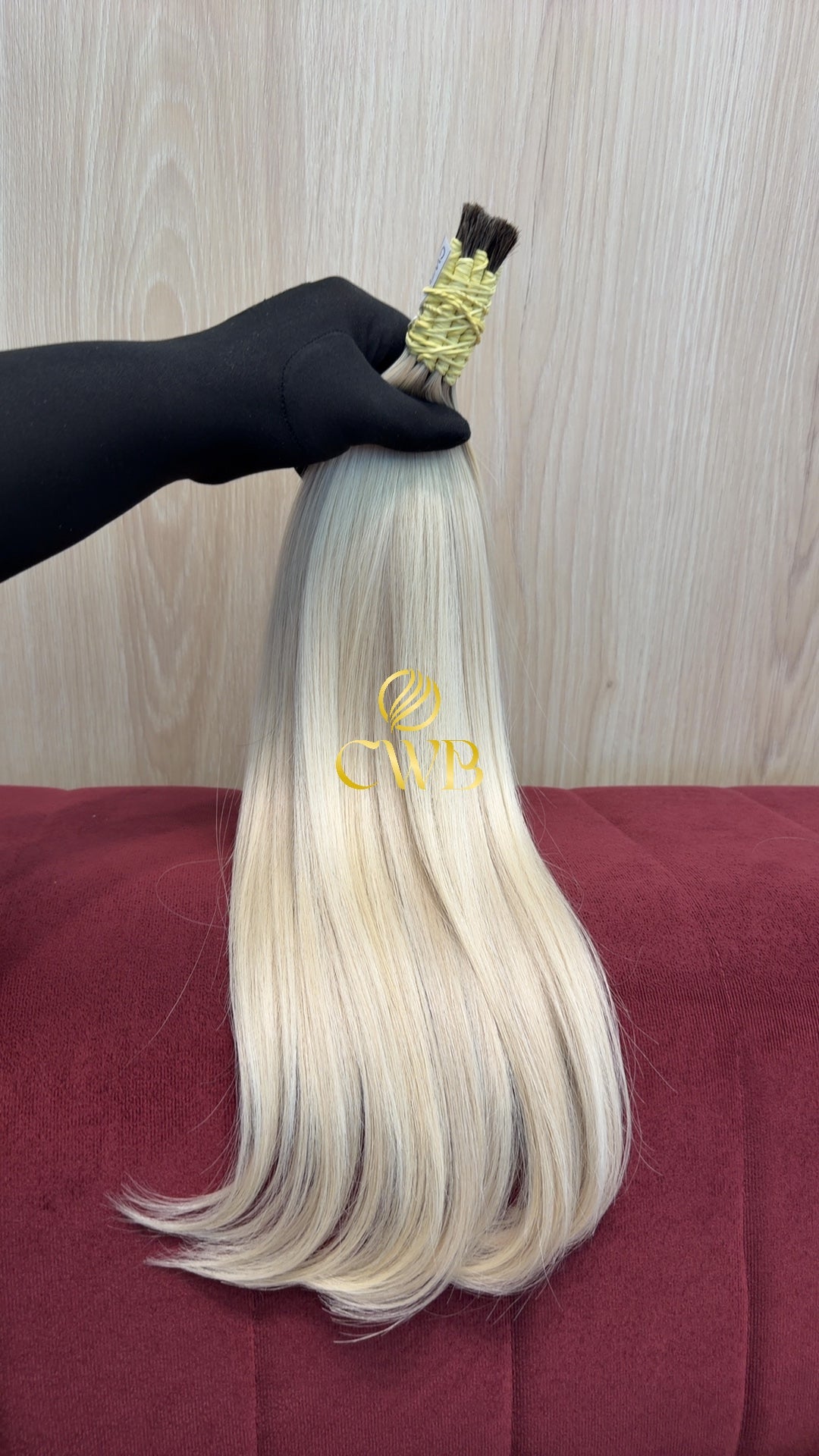 Cabelo Loiro Descolorido Claro 50cm 95g Brasileiro do Sul