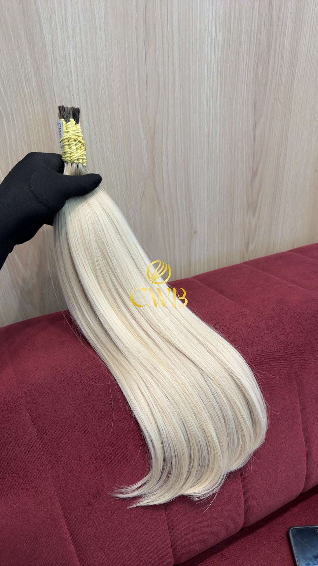 Cabelo Loiro Descolorido Claro 50cm 95g Brasileiro do Sul
