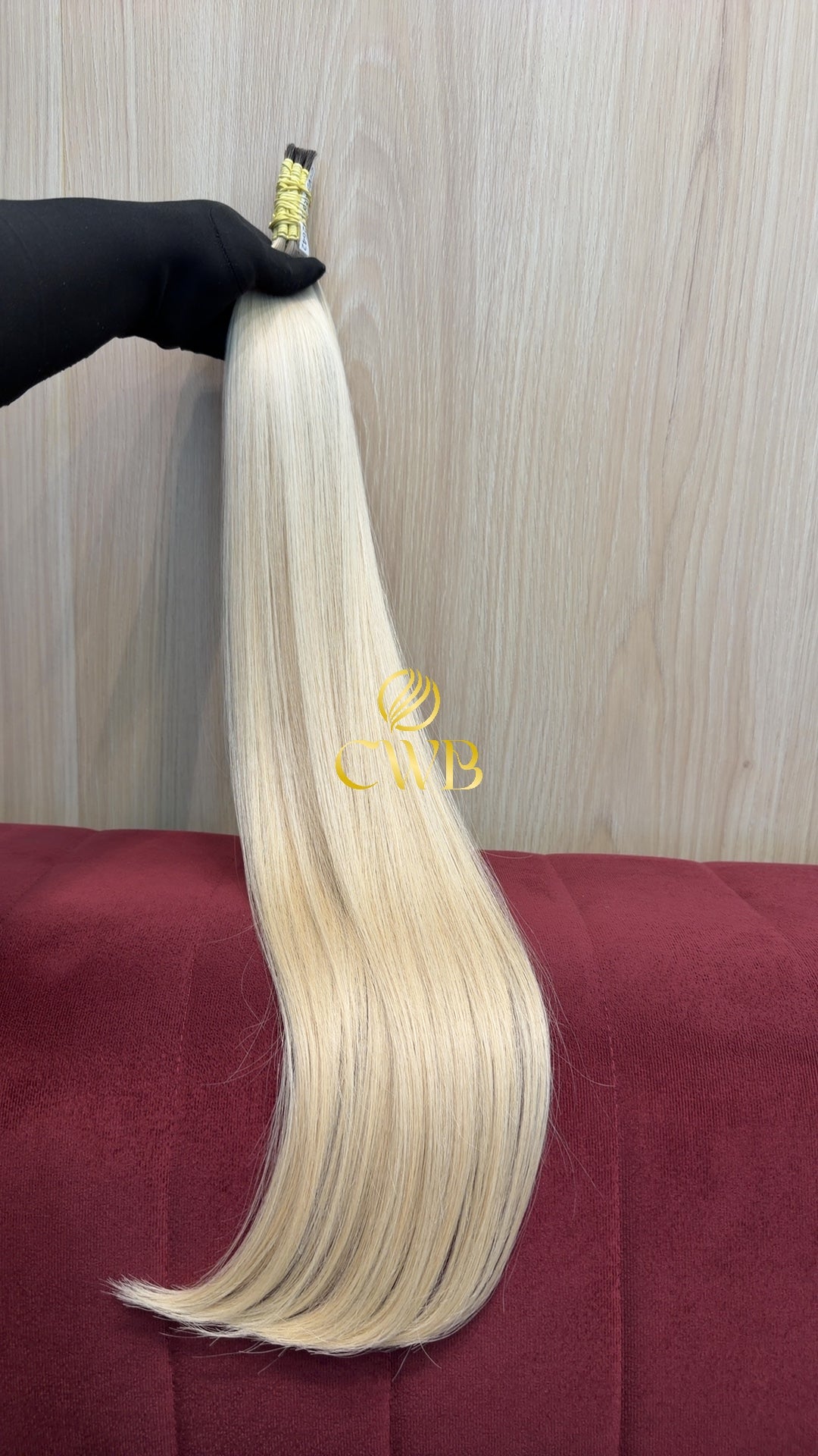 Cabelo Loiro Descolorido Claro 71cm 83g Brasileiro do Sul