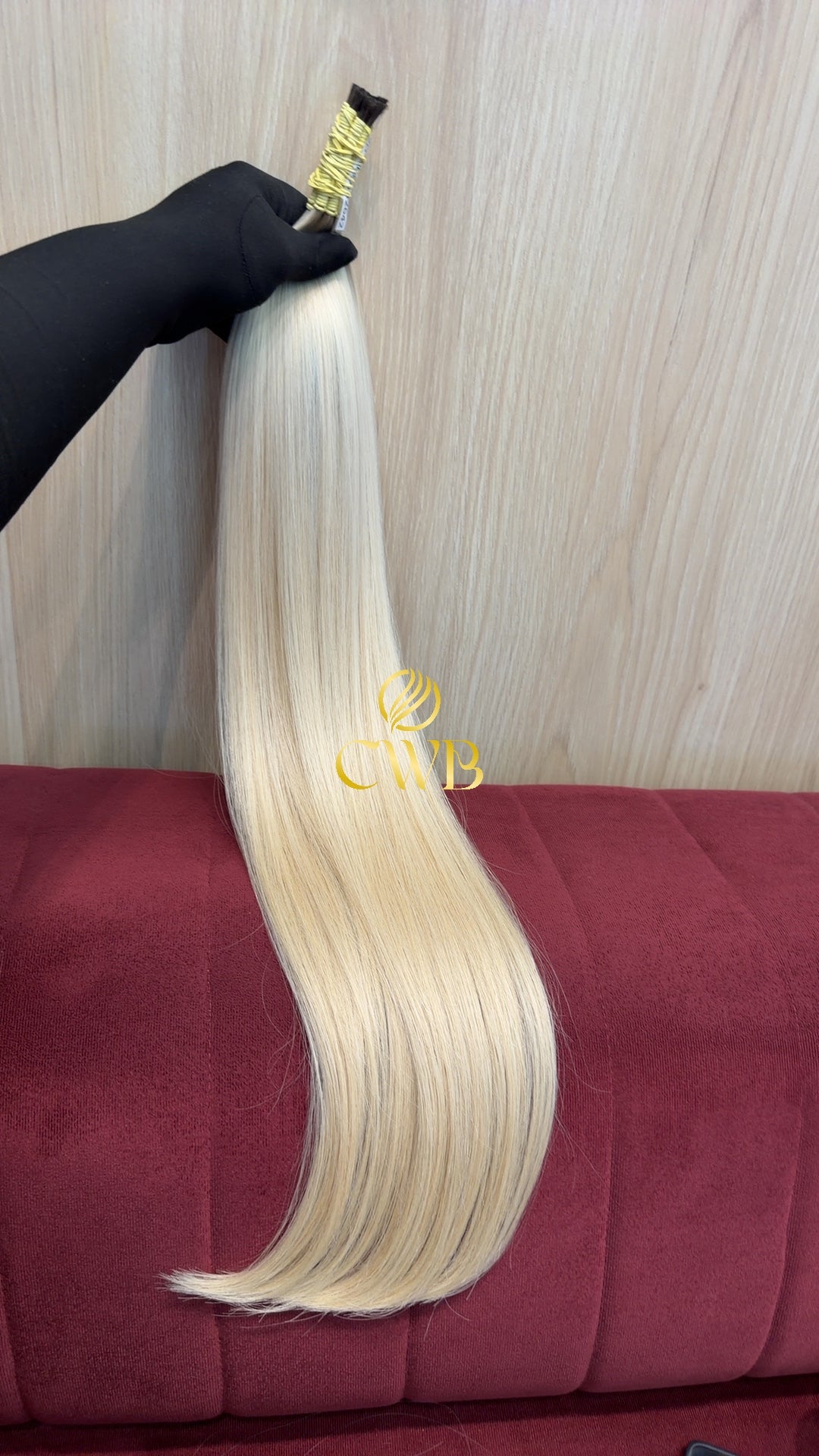 Cabelo Loiro Descolorido Claro 71cm 83g Brasileiro do Sul
