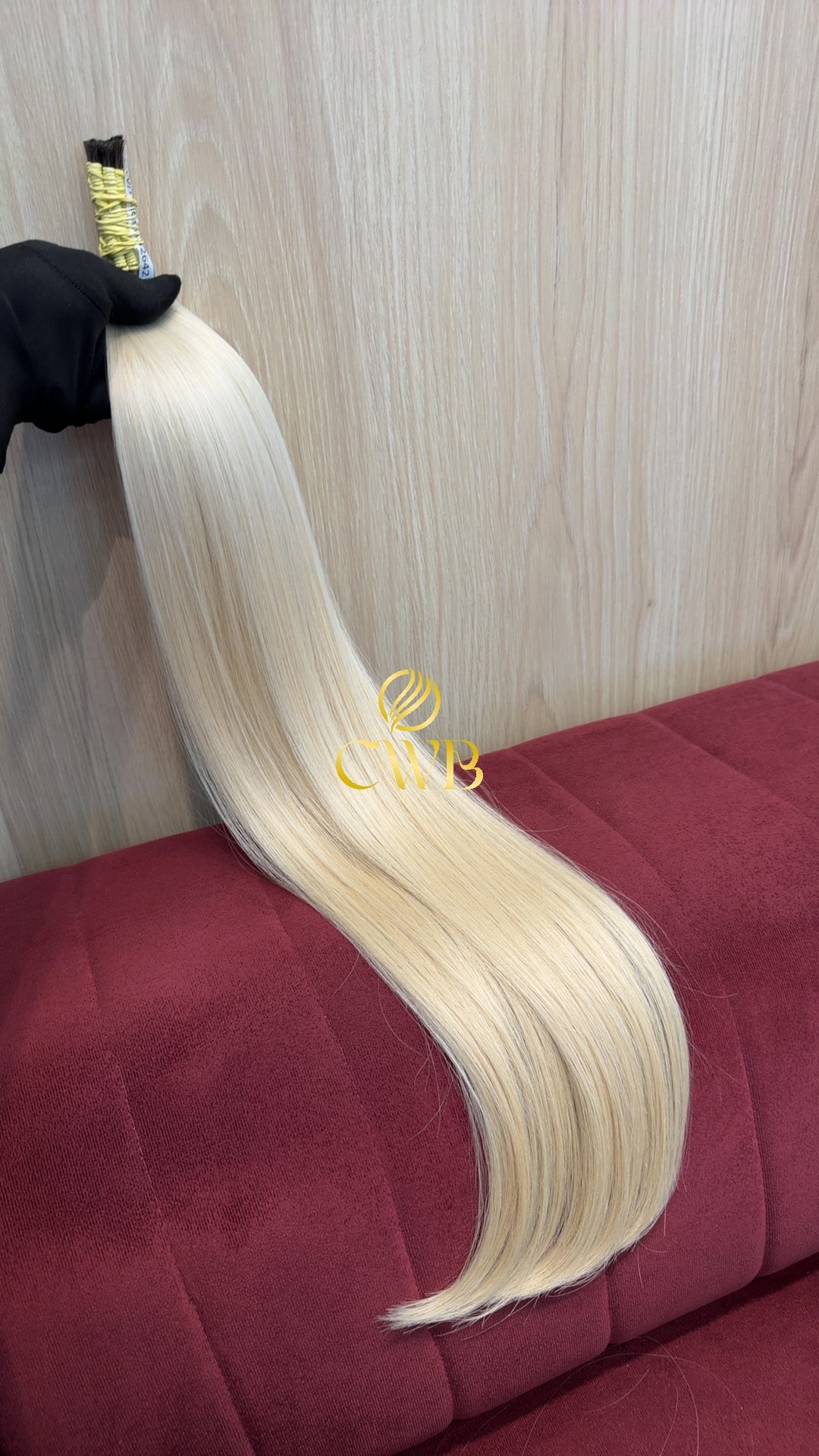 Cabelo Loiro Descolorido Claro 71cm 83g Brasileiro do Sul