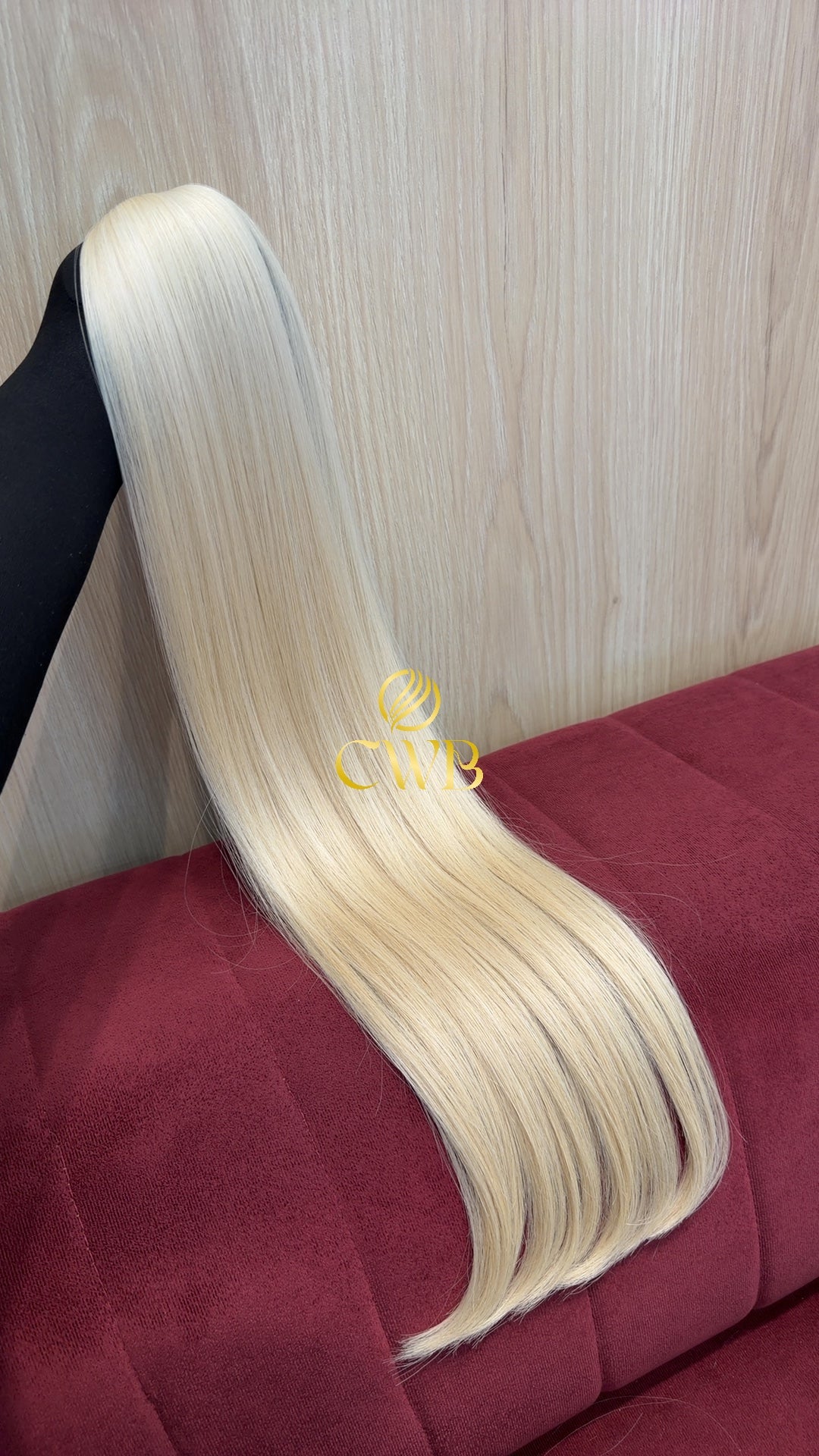 Cabelo Loiro Descolorido Claro 71cm 83g Brasileiro do Sul