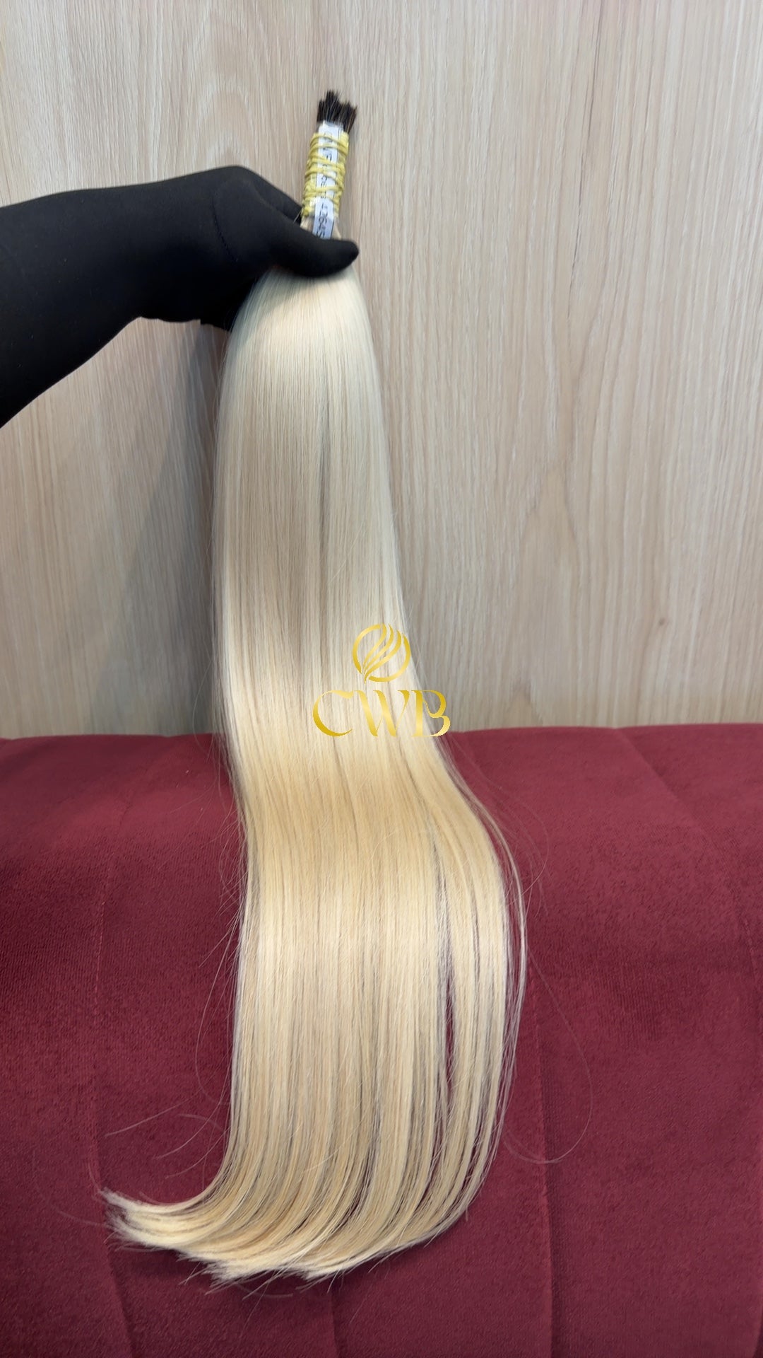 Cabelo Loiro Descolorido Claro 70cm 82g Brasileiro do Sul