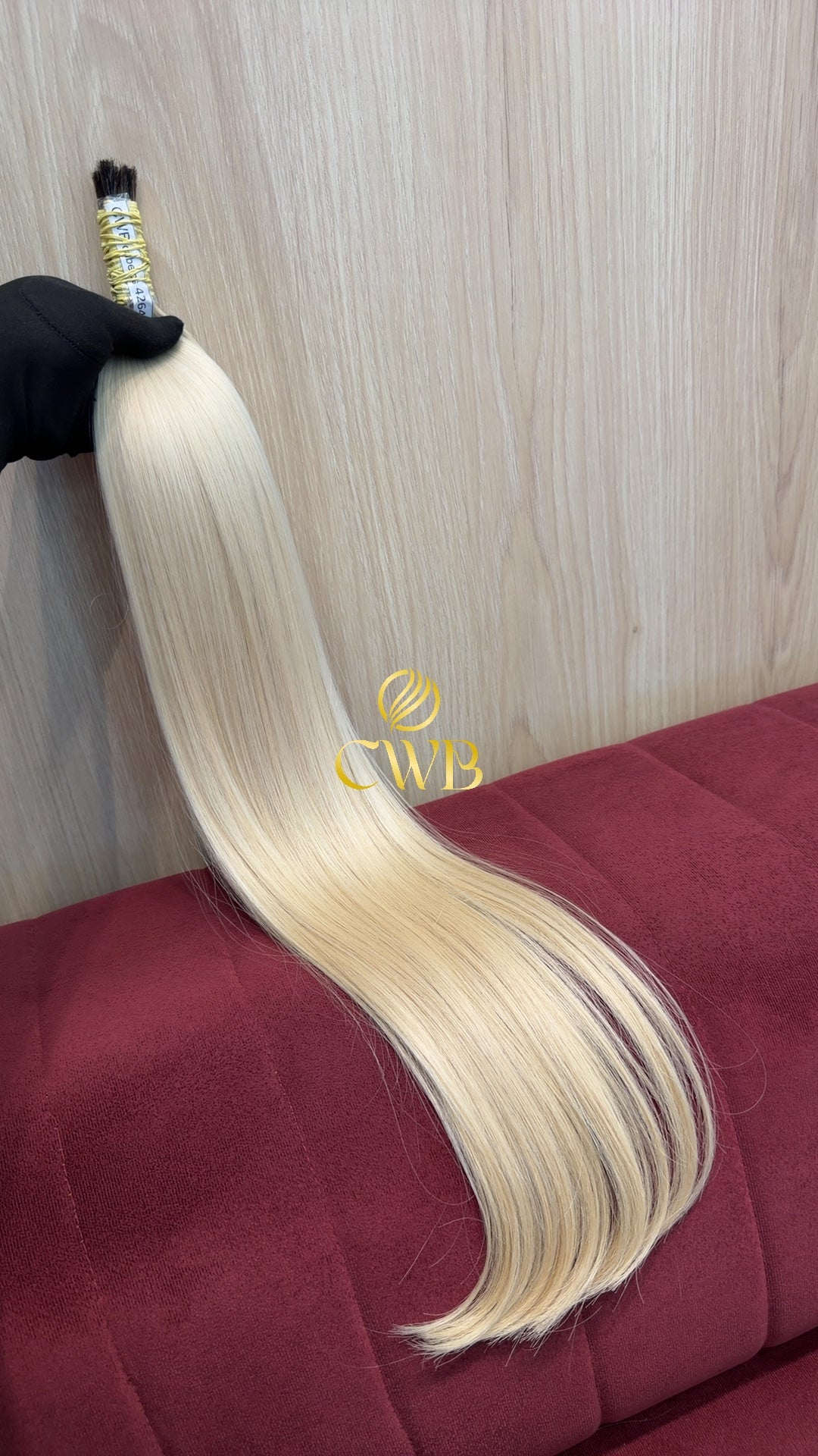 Cabelo Loiro Descolorido Claro 70cm 82g Brasileiro do Sul