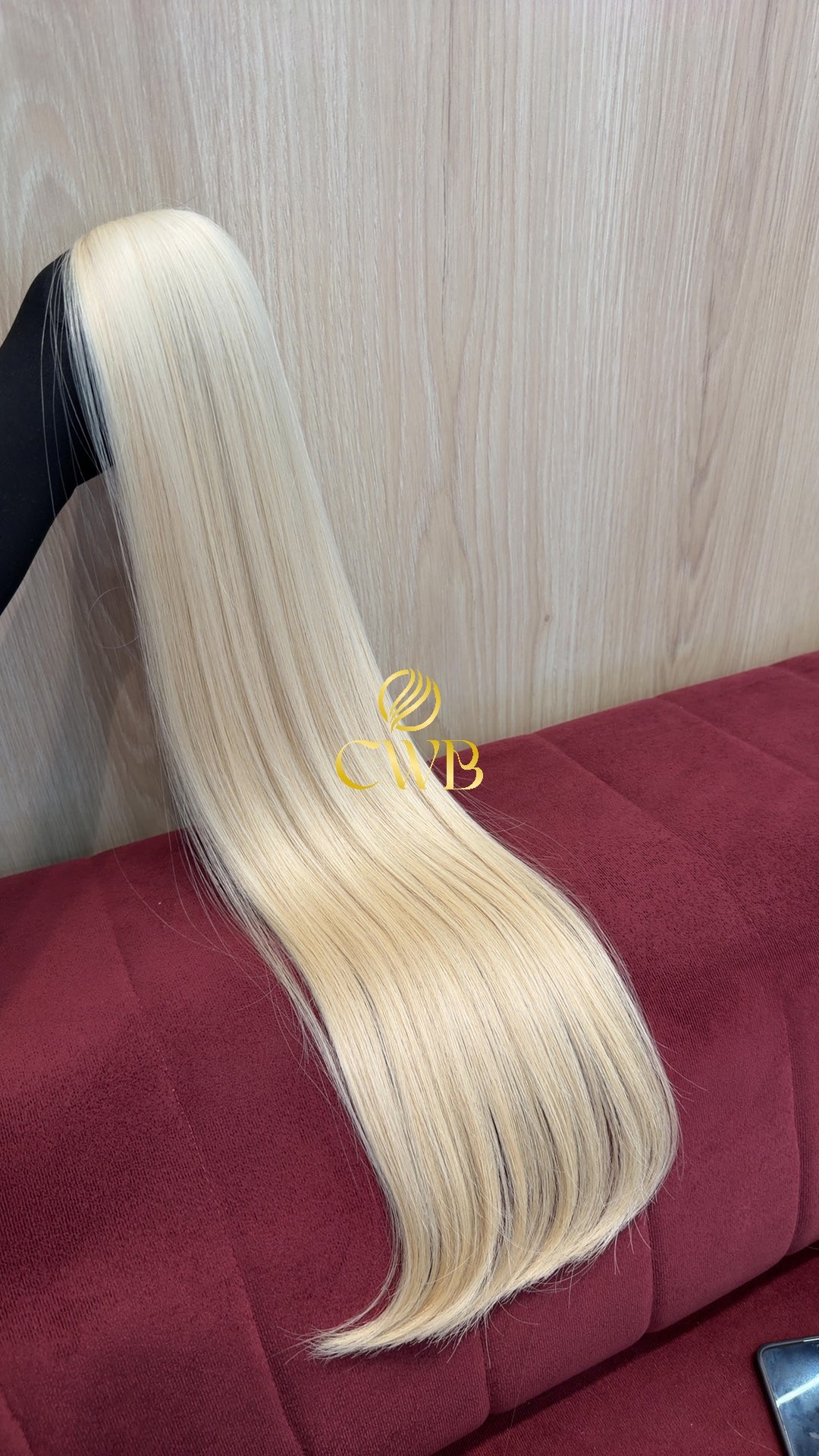 Cabelo Loiro Descolorido Claro 70cm 82g Brasileiro do Sul
