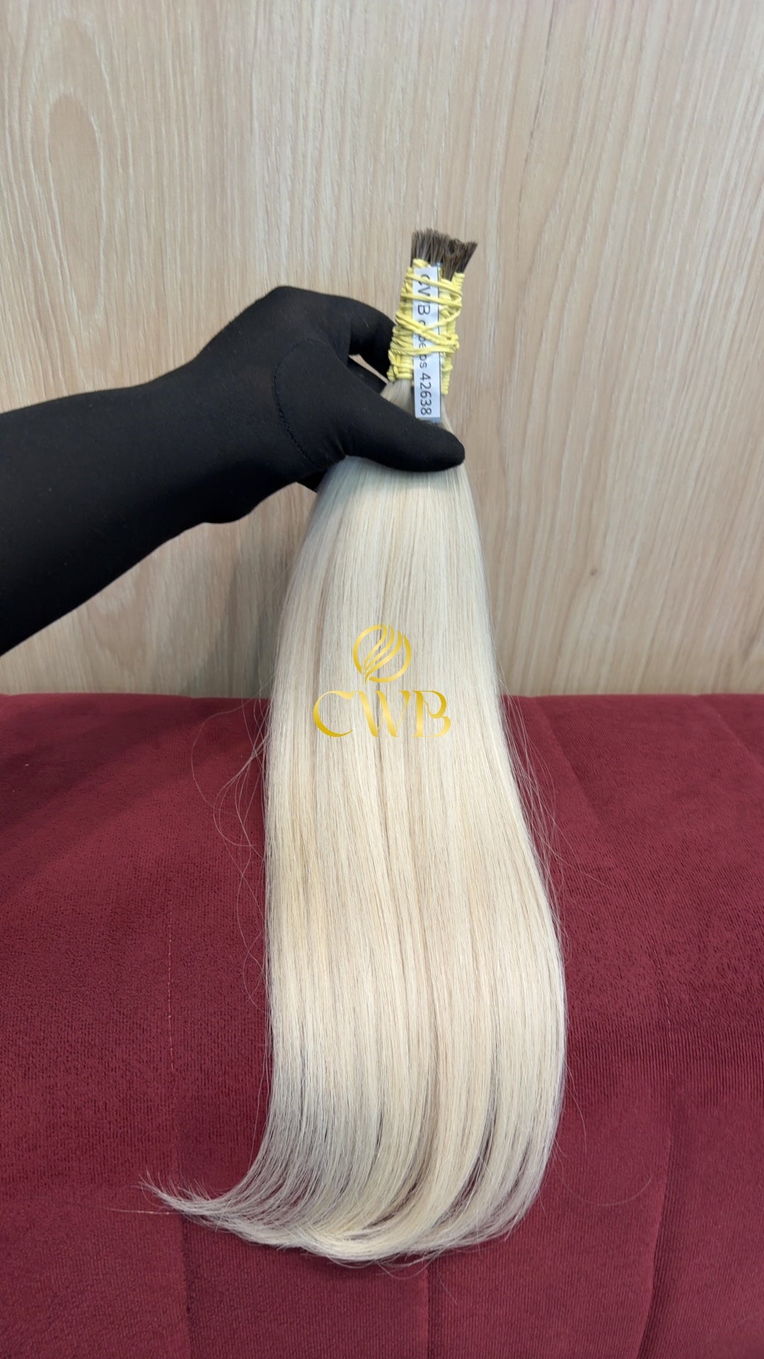 Cabelo Loiro Descolorido Claro 45cm 71g Brasileiro do Sul