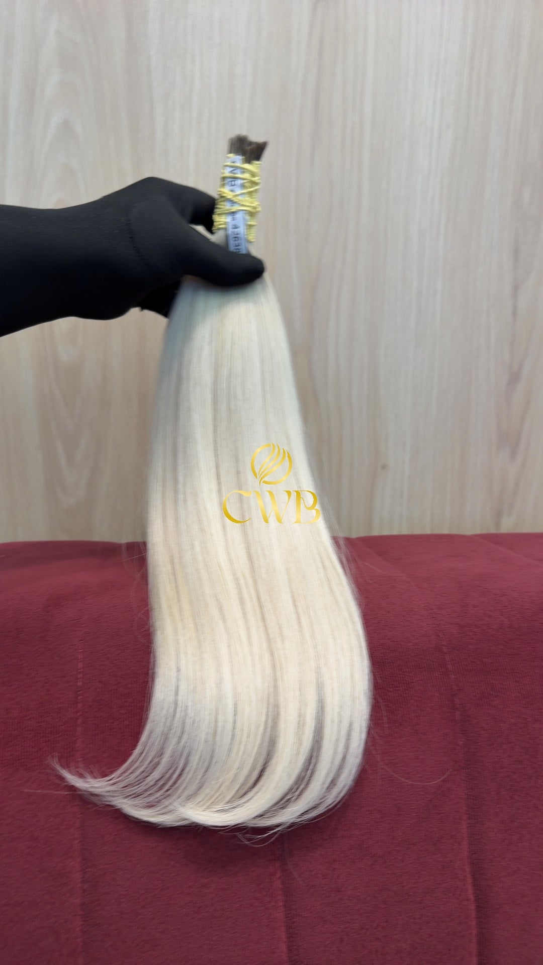 Cabelo Loiro Descolorido Claro 45cm 71g Brasileiro do Sul