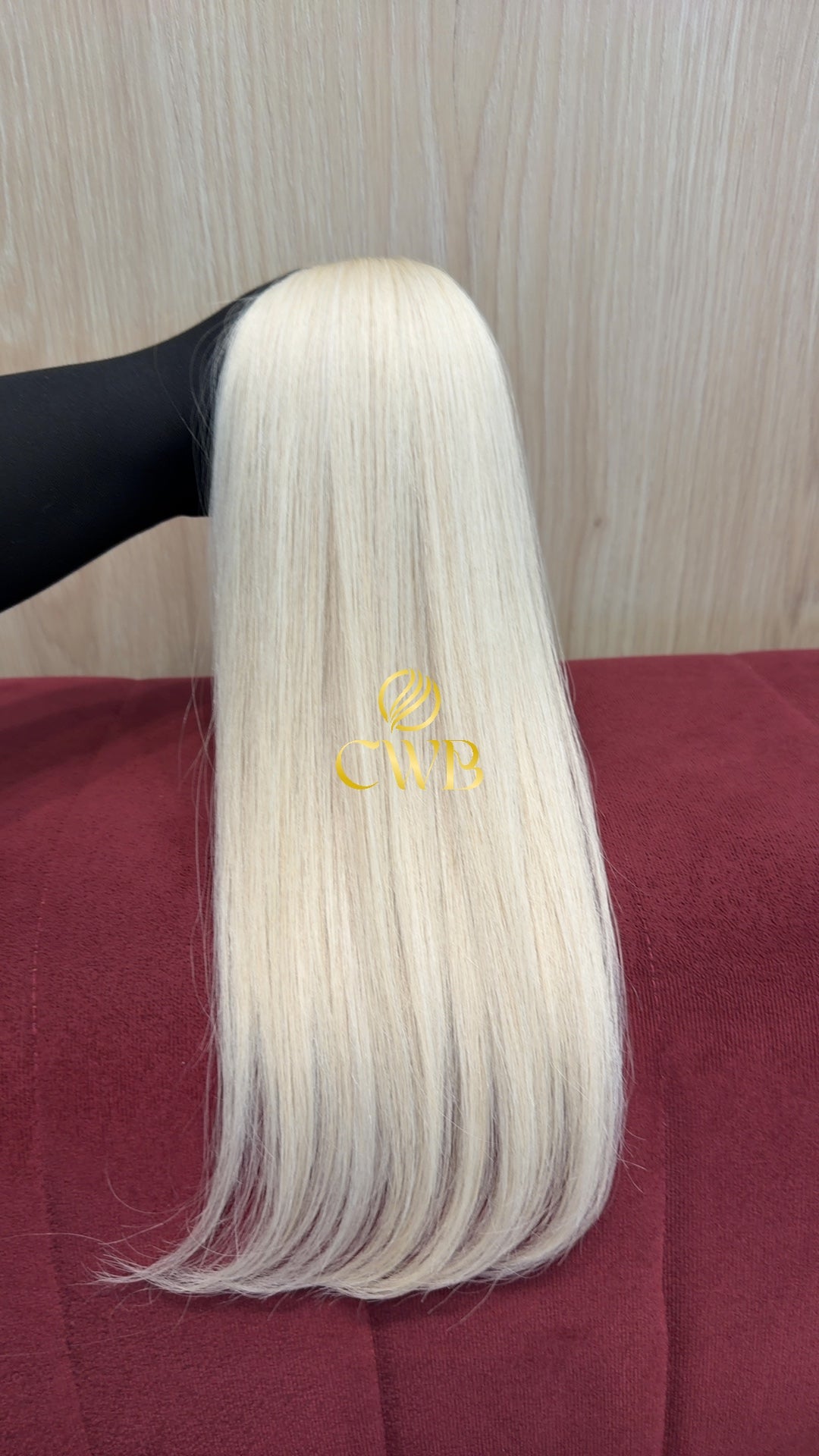 Cabelo Loiro Descolorido Claro 45cm 71g Brasileiro do Sul