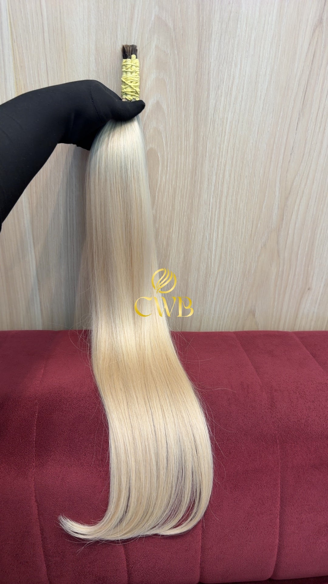 Cabelo Loiro Descolorido Raiz Esfumada 74cm 93g Brasileiro do Sul