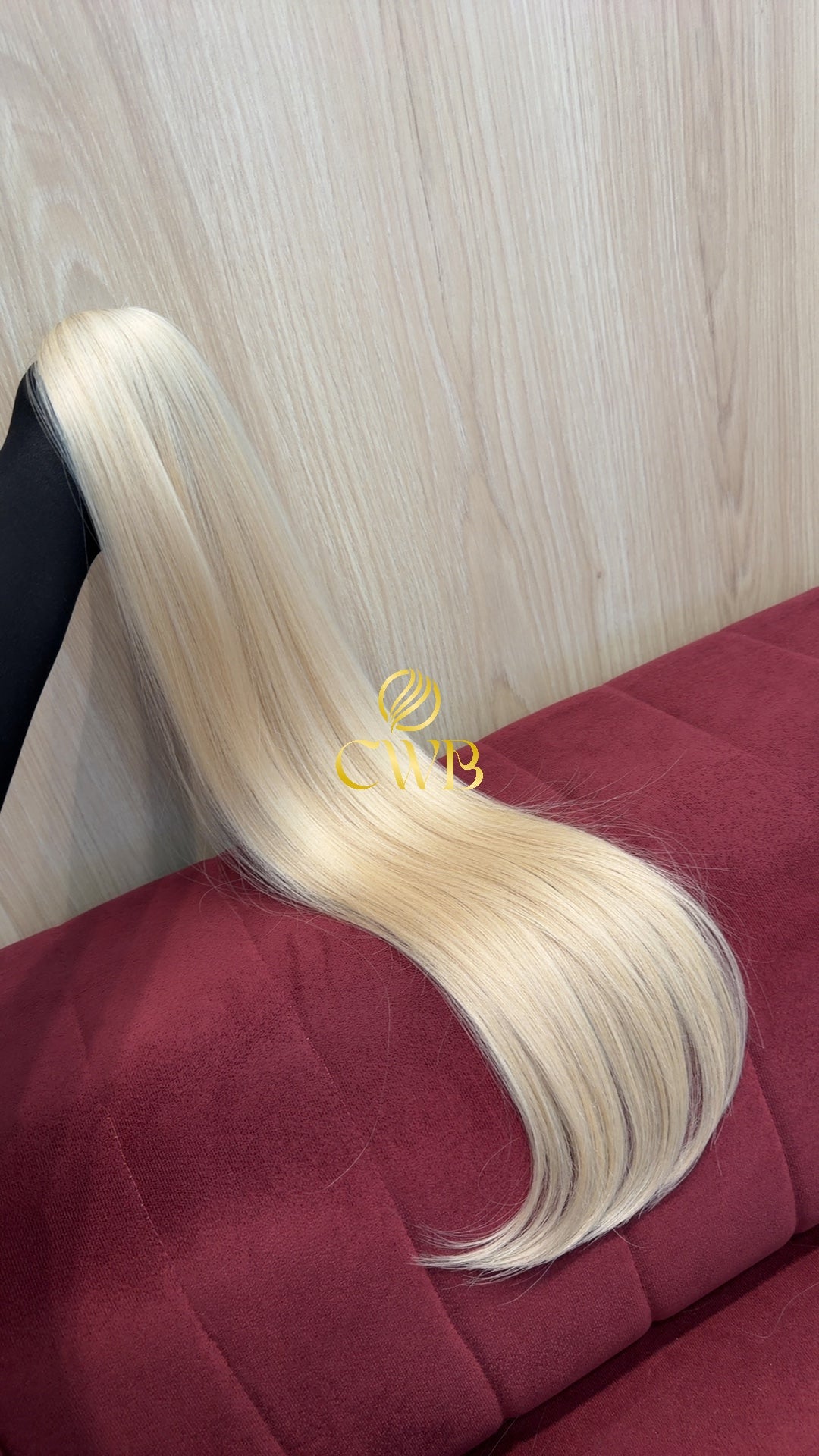 Cabelo Loiro Descolorido Raiz Esfumada 74cm 93g Brasileiro do Sul