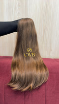 Cabelo Loiro Claro 50cm 179g Brasileiro do Sul