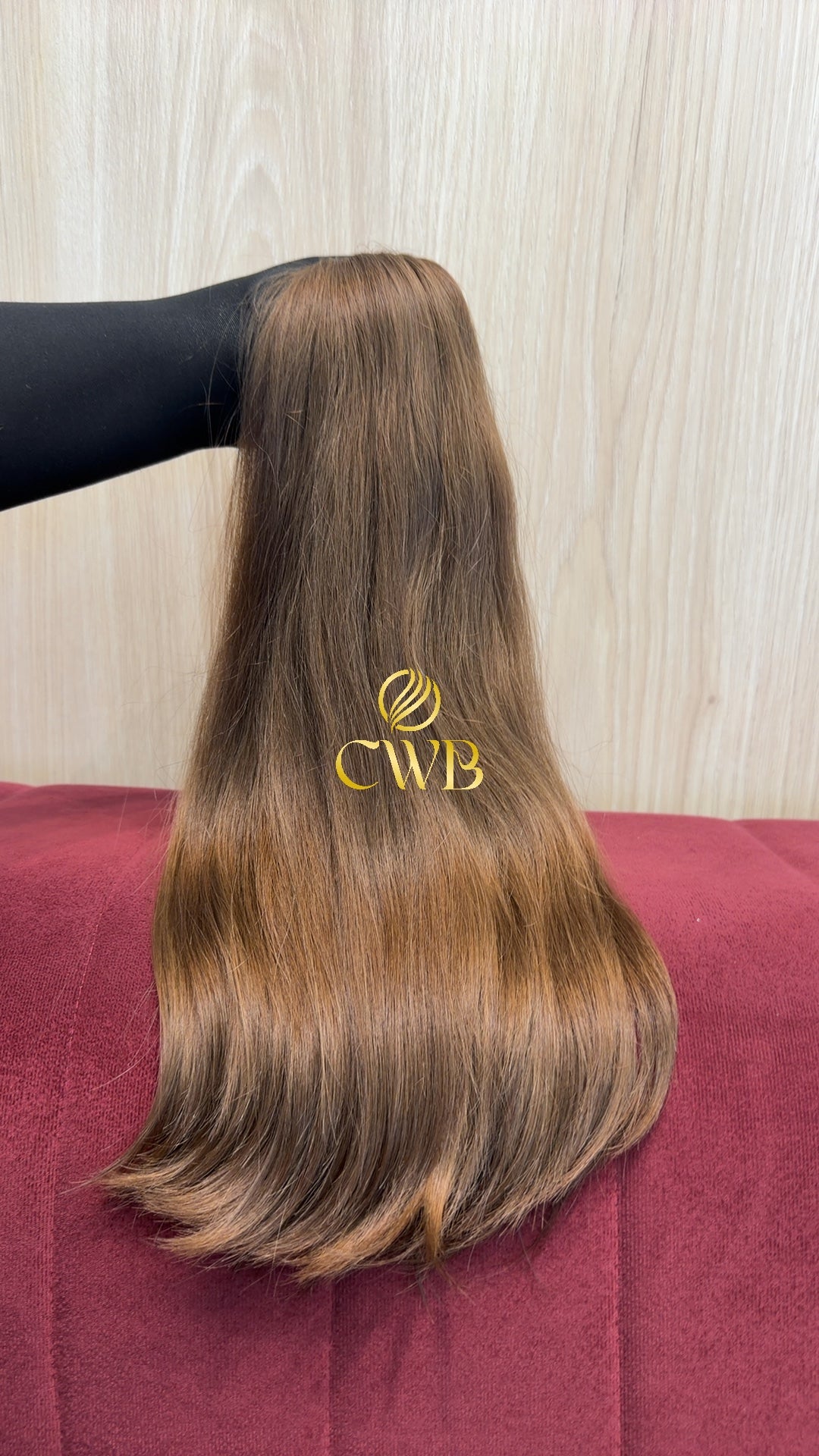 Cabelo Loiro Claro 50cm 179g Brasileiro do Sul