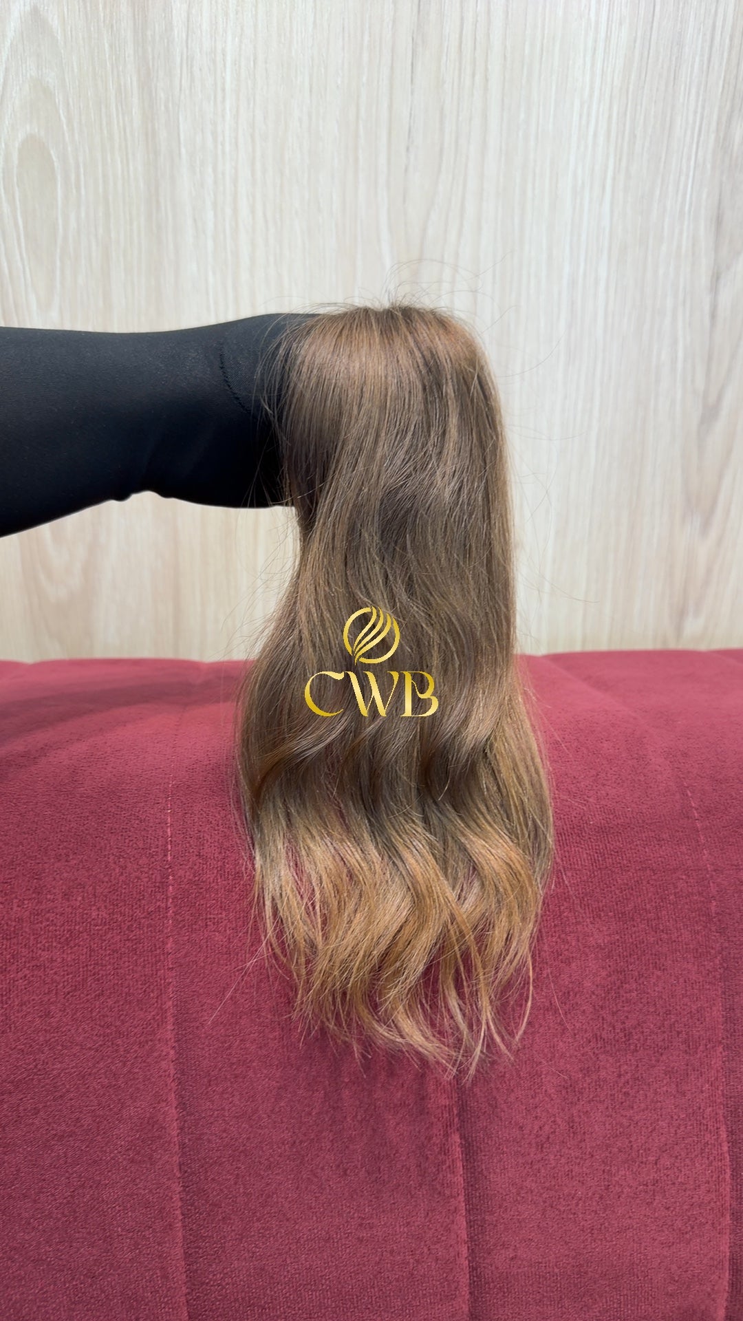 Cabelo Loiro Médio 35cm 41g Brasileiro do Sul