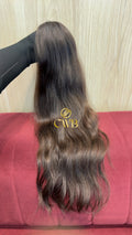 Cabelo Castanho Claro 62cm 94g Brasileiro do Sul