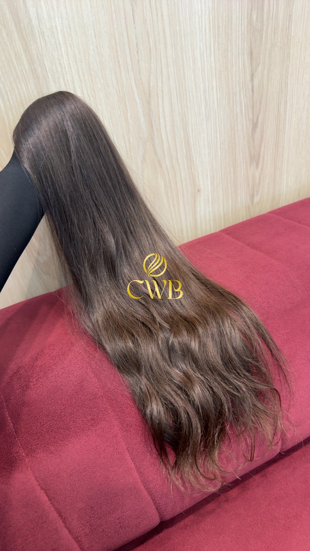 Cabelo Castanho Médio 61cm 138g Brasileiro do Sul
