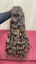 Cabelo Castanho Claro 60cm 187g Brasileiro do Sul