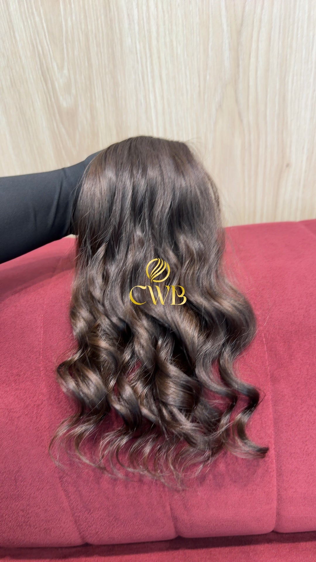 Cabelo Castanho Médio 39cm 88g Brasileiro do Sul