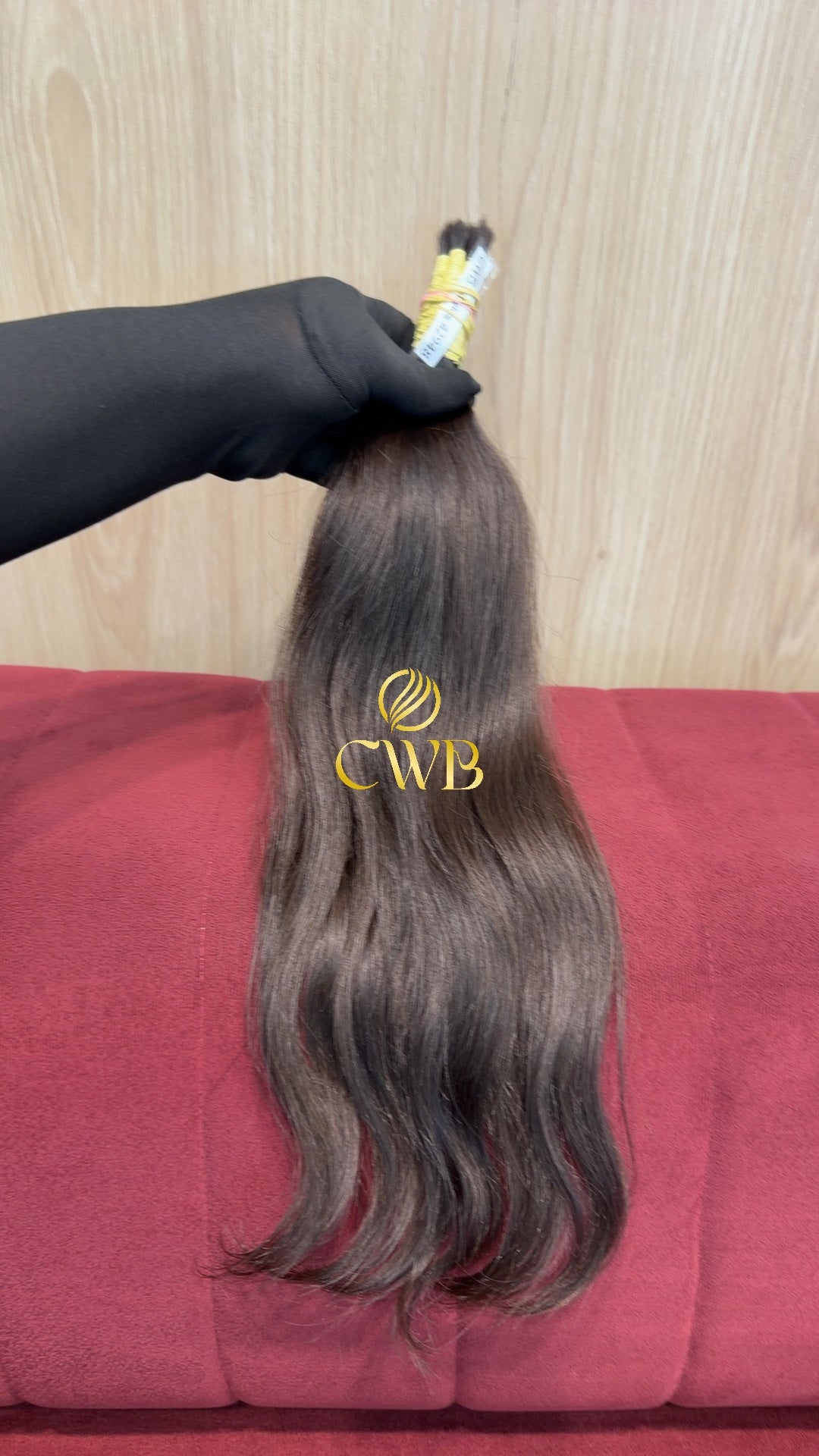 Cabelo Castanho Médio 47cm 69g Brasileiro do Sul