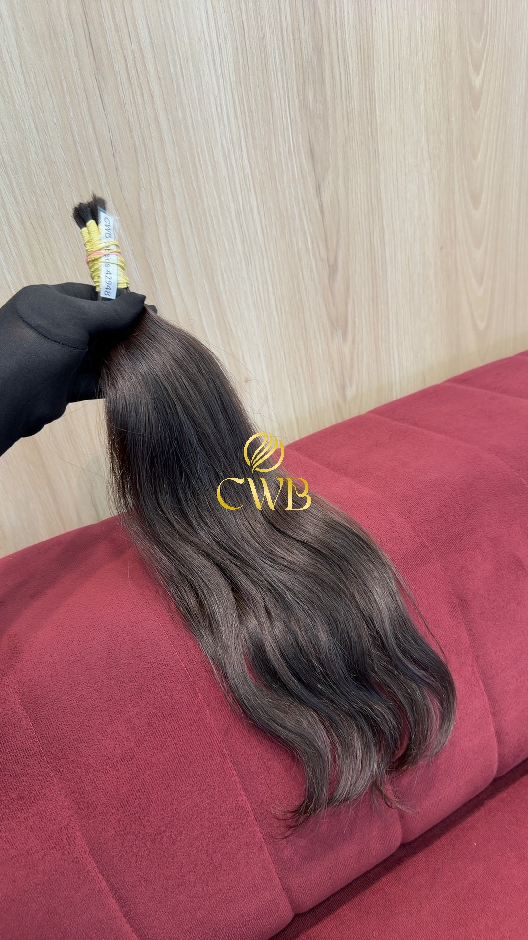 Cabelo Castanho Médio 47cm 69g Brasileiro do Sul