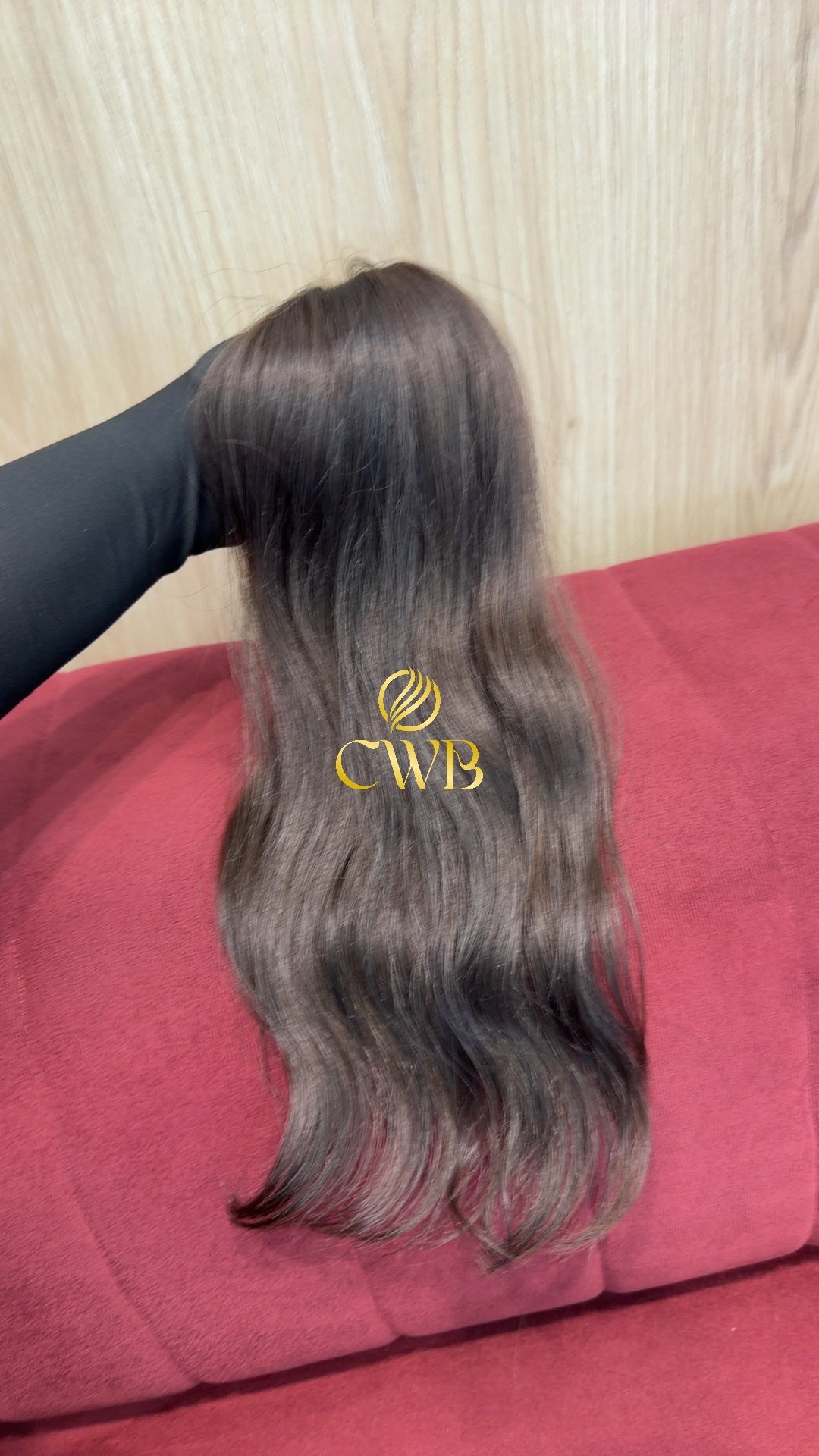 Cabelo Castanho Médio 47cm 69g Brasileiro do Sul