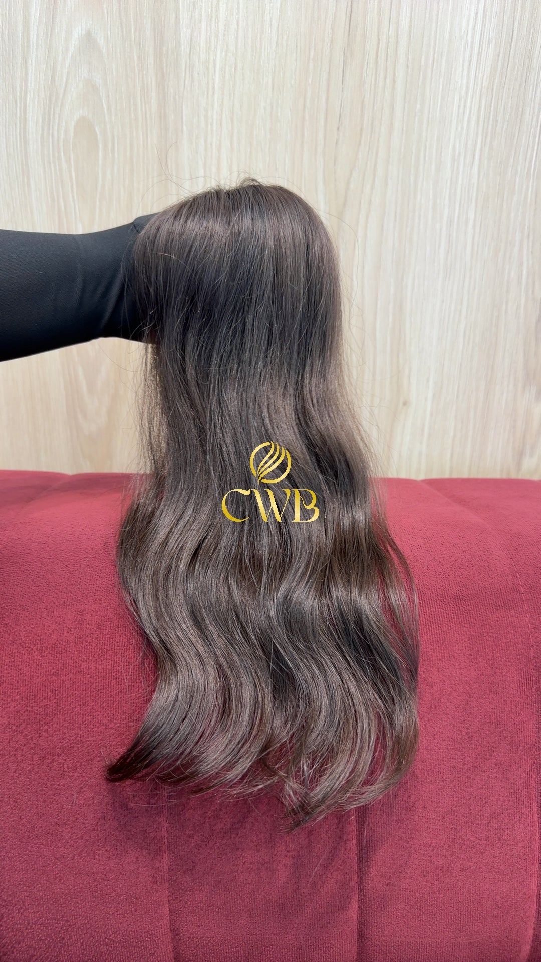 Cabelo Castanho Médio 47cm 69g Brasileiro do Sul