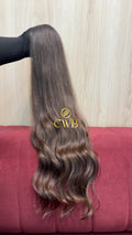 Cabelo Castanho Claro 68cm 95g Brasileiro do Sul