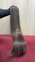 Cabelo Castanho Claro 70cm 118g Brasileiro do Sul