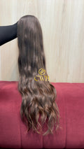 Cabelo Castanho Claro 68cm 165g Brasileiro do Sul
