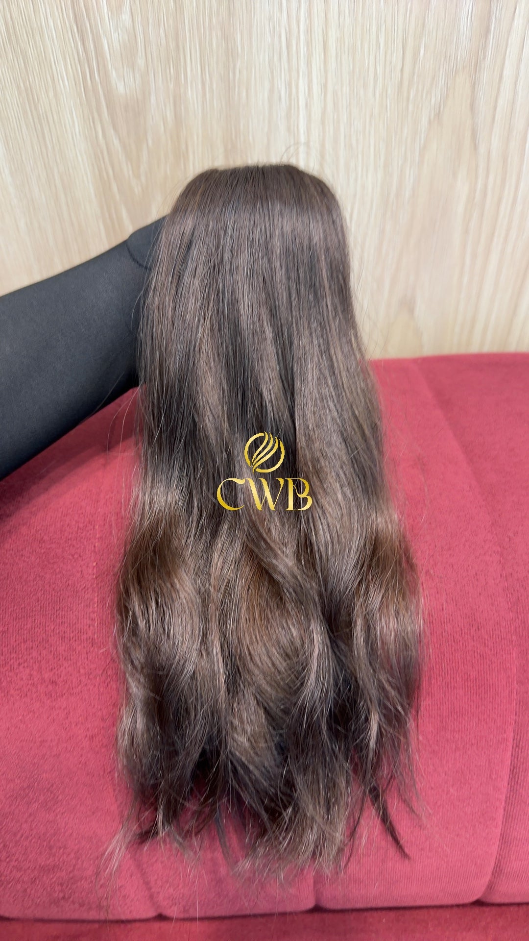 Cabelo Castanho Médio 44cm 92g Brasileiro do Sul