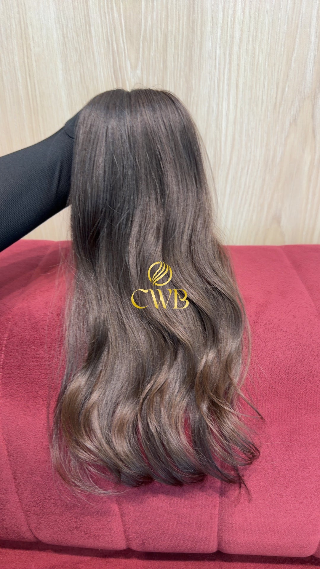 Cabelo Castanho Médio 46cm 70g Brasileiro do Sul