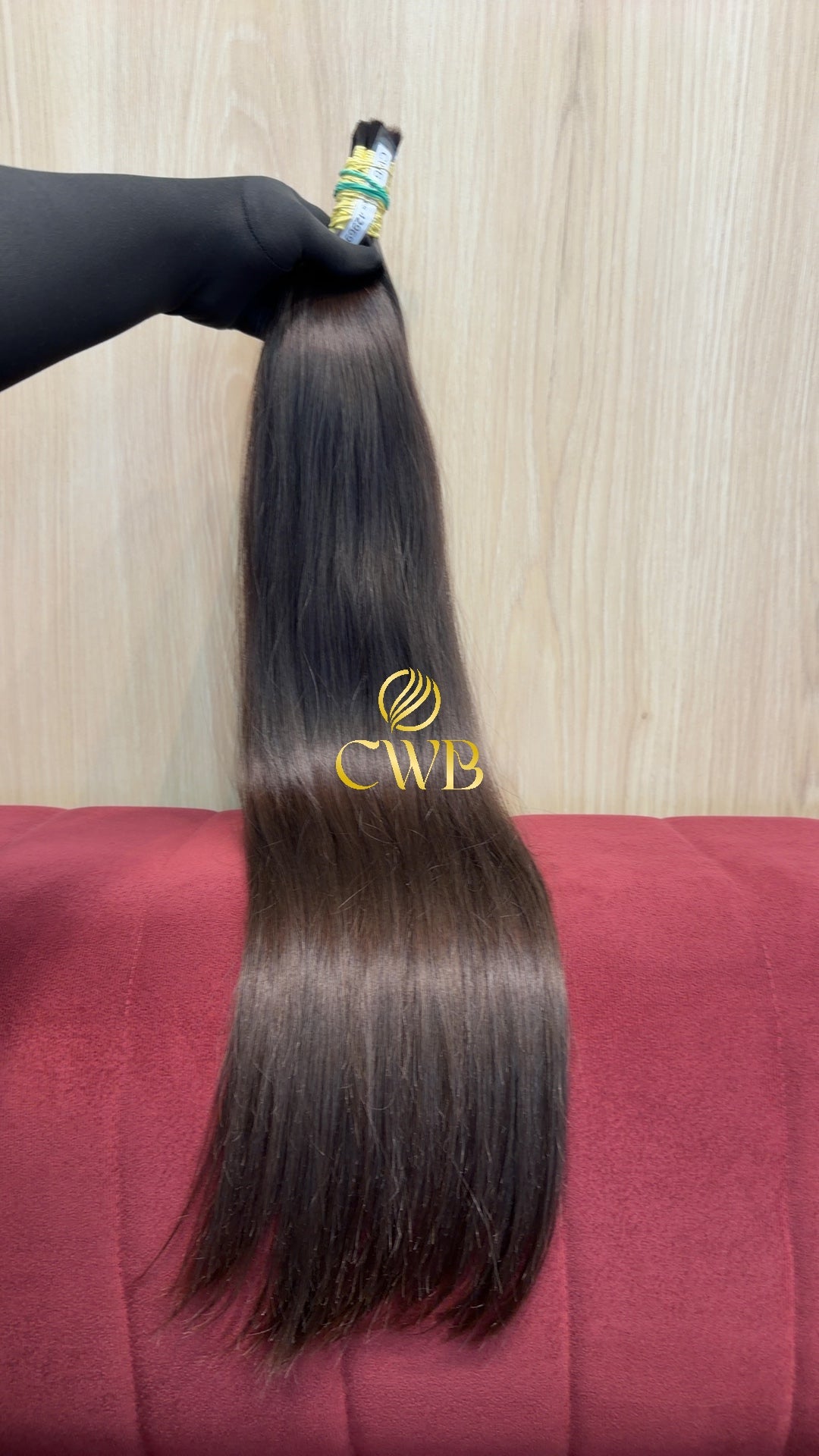 Cabelo Castanho Claro 71cm 165g Brasileiro do Sul