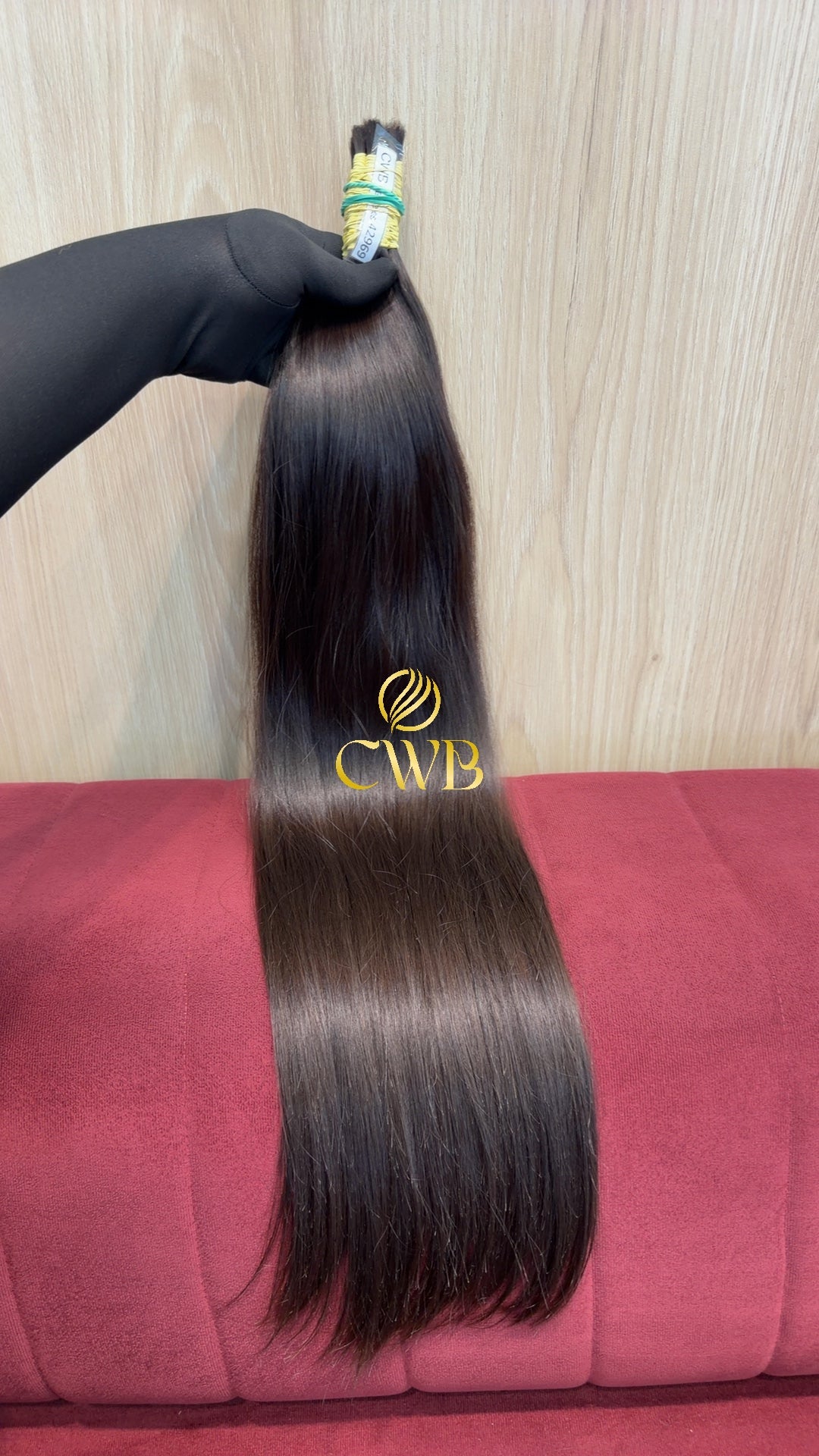 Cabelo Castanho Claro 71cm 165g Brasileiro do Sul