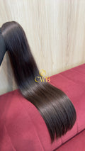 Cabelo Castanho Claro 71cm 165g Brasileiro do Sul