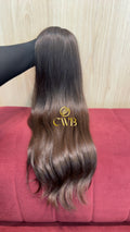 Cabelo Castanho Médio 59cm 156g Brasileiro do Sul