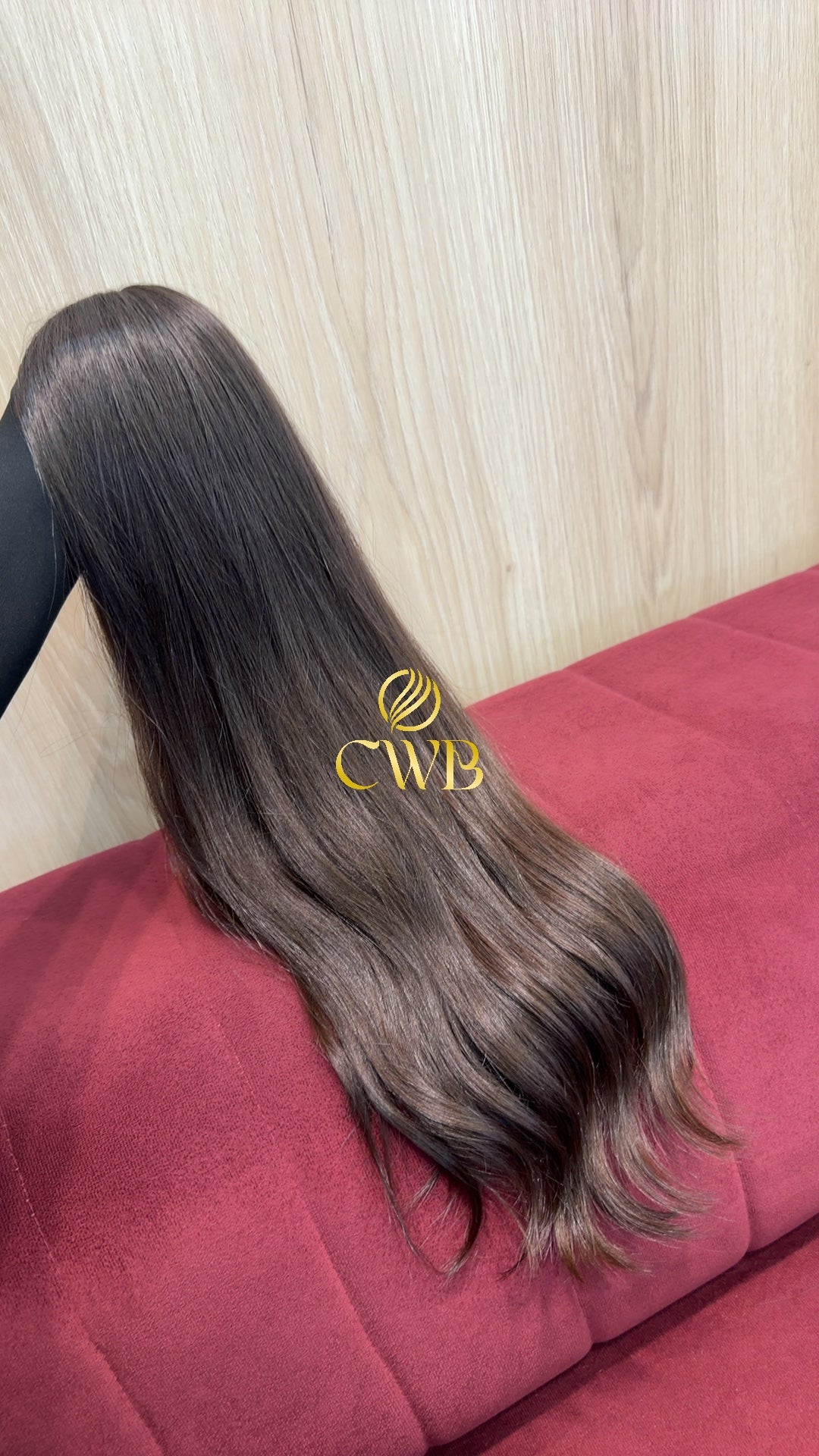 Cabelo Castanho Médio 59cm 156g Brasileiro do Sul