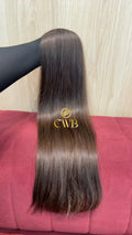 Cabelo Castanho Claro 64cm 175g Brasileiro do Sul
