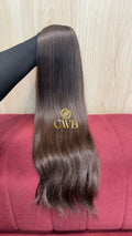 Cabelo Castanho Claro 62cm 104g Brasileiro do Sul