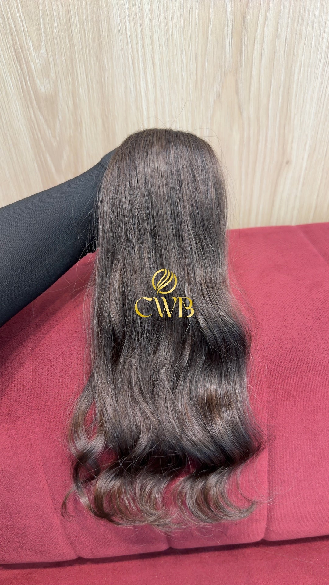 Cabelo Castanho Médio 41cm 50g Brasileiro do Sul
