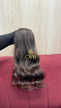Cabelo Castanho Médio 41cm 50g Brasileiro do Sul
