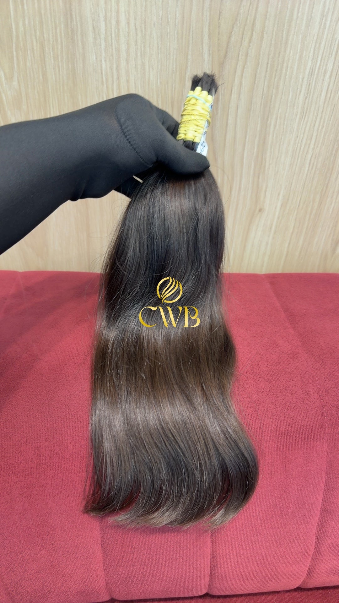 Cabelo Castanho Médio 42cm 67g Brasileiro do Sul