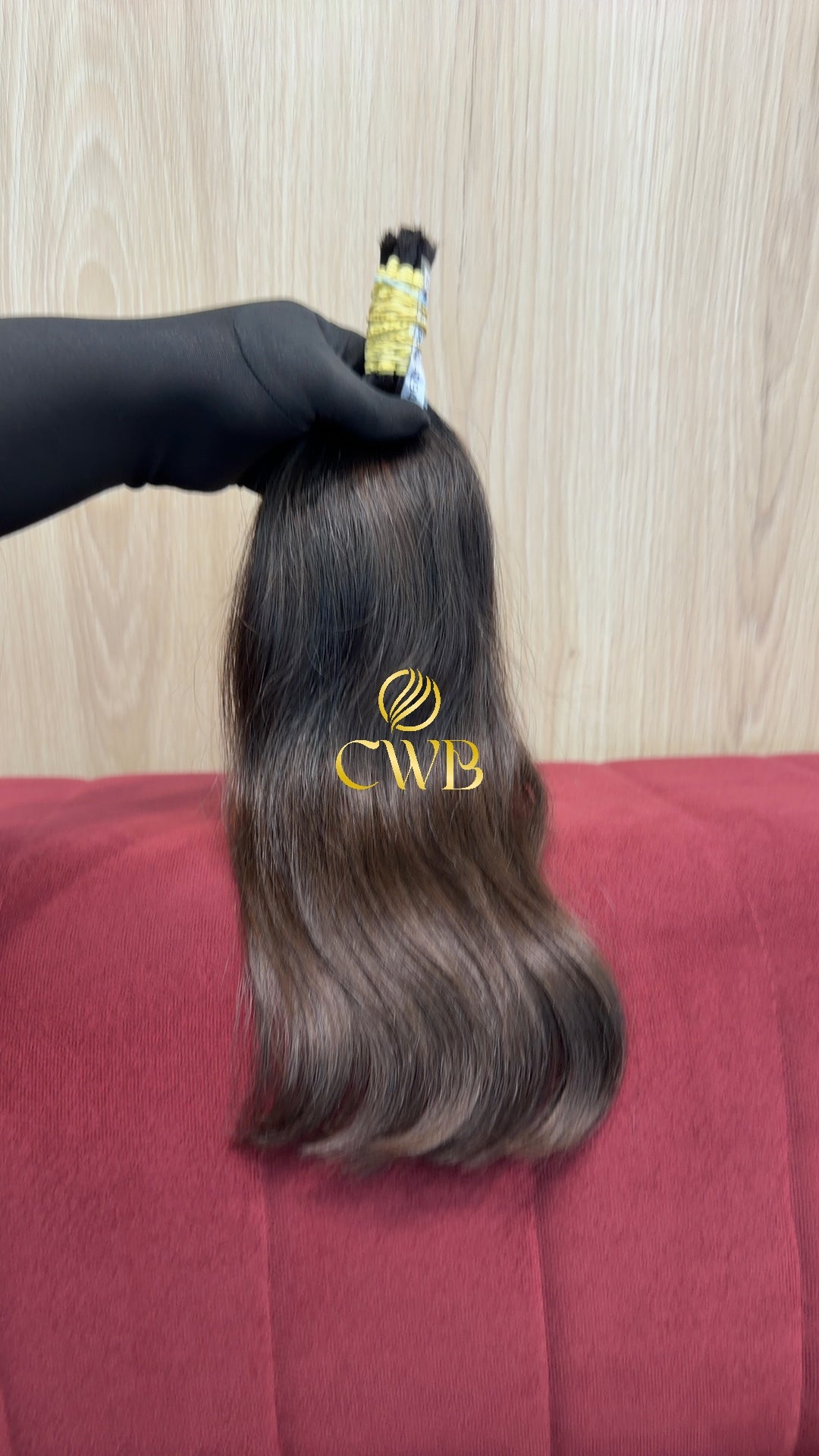 Cabelo Castanho Médio 42cm 67g Brasileiro do Sul