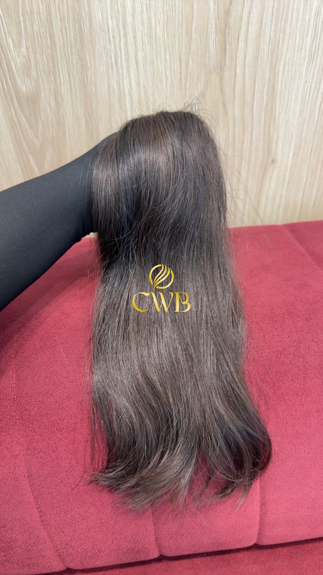 Cabelo Castanho Médio 42cm 67g Brasileiro do Sul