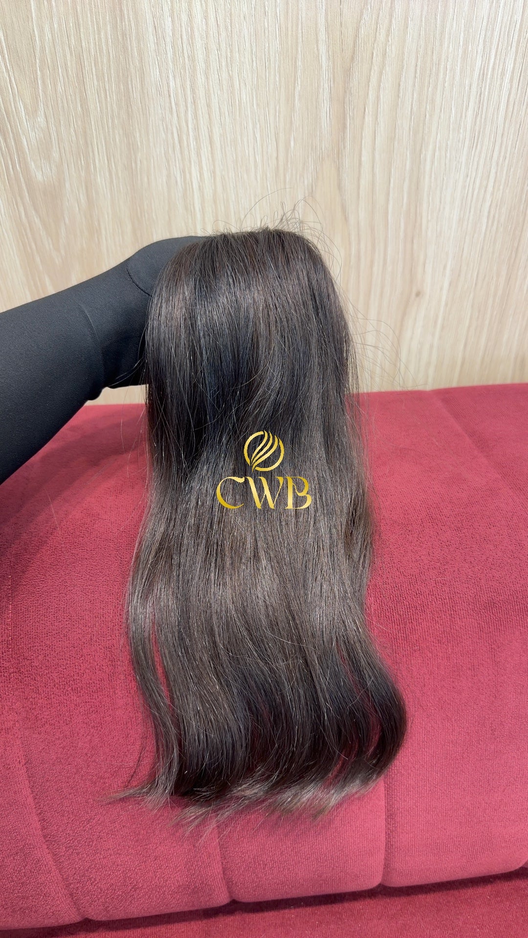 Cabelo Castanho Médio 42cm 67g Brasileiro do Sul