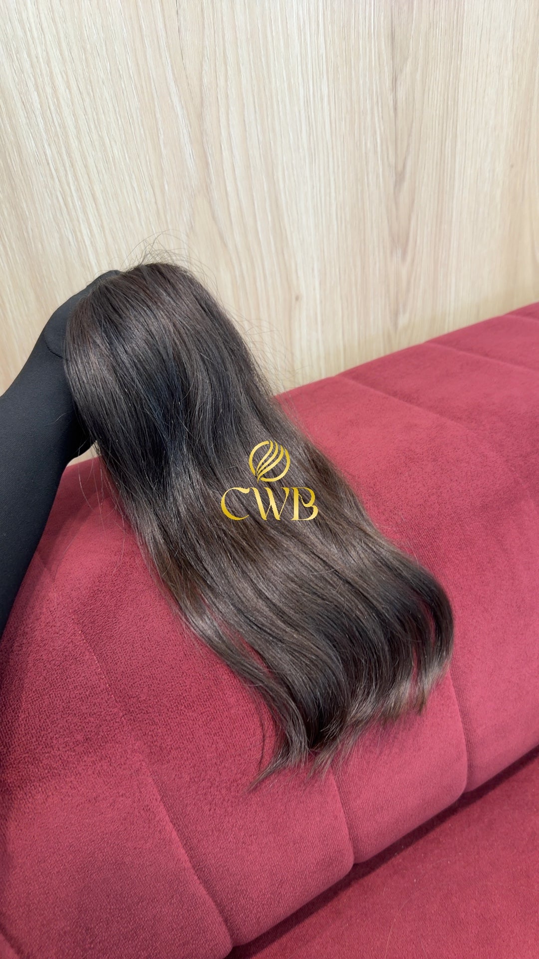 Cabelo Castanho Médio 42cm 67g Brasileiro do Sul
